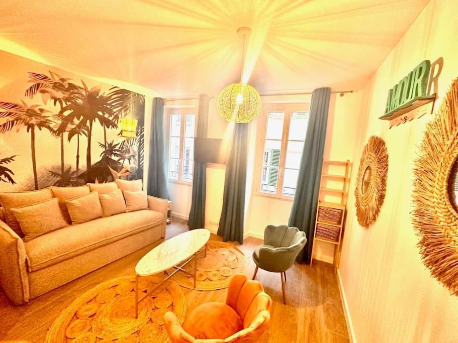 Les Appartements De Nana 2 - T2 Hypercentre, Rue Meynadier, Palais & Plage, Clim, Wifi Cannes Esterno foto